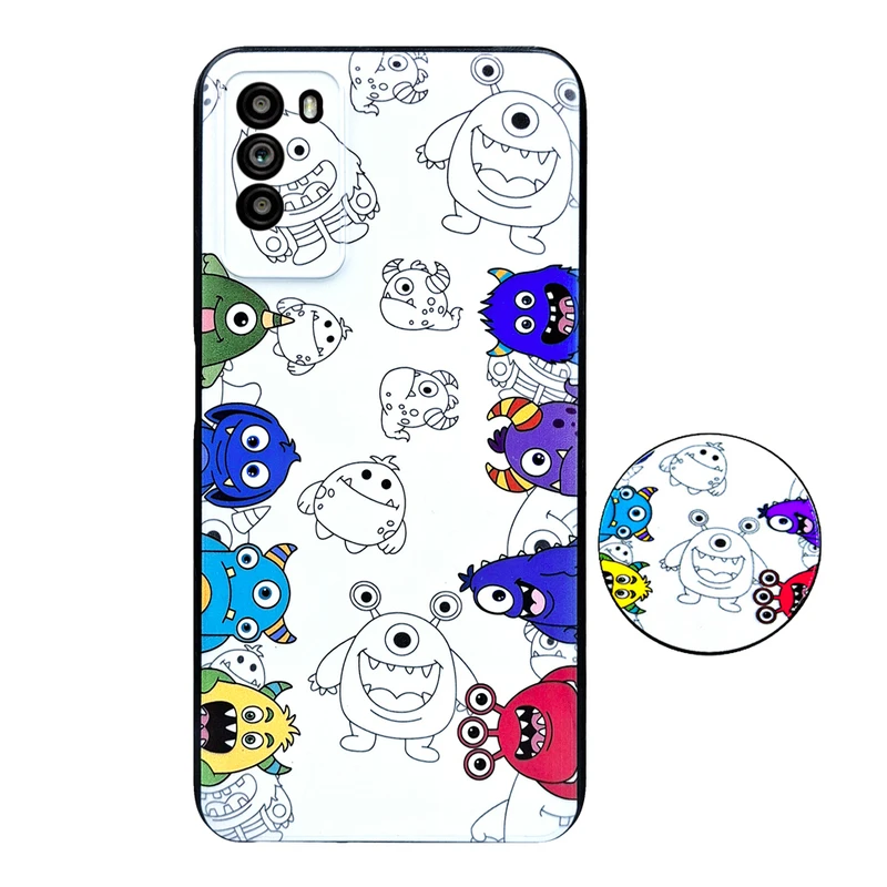 کاور مدل 6HAULA مناسب برای گوشی موبایل شیائومی Poco M3 به همراه پاپ سوکت