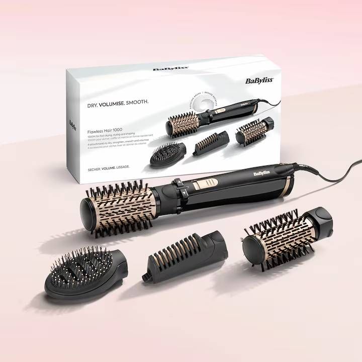سشوار برس دار چرخشی بابیلیس مدل AS964ROE -  - 13