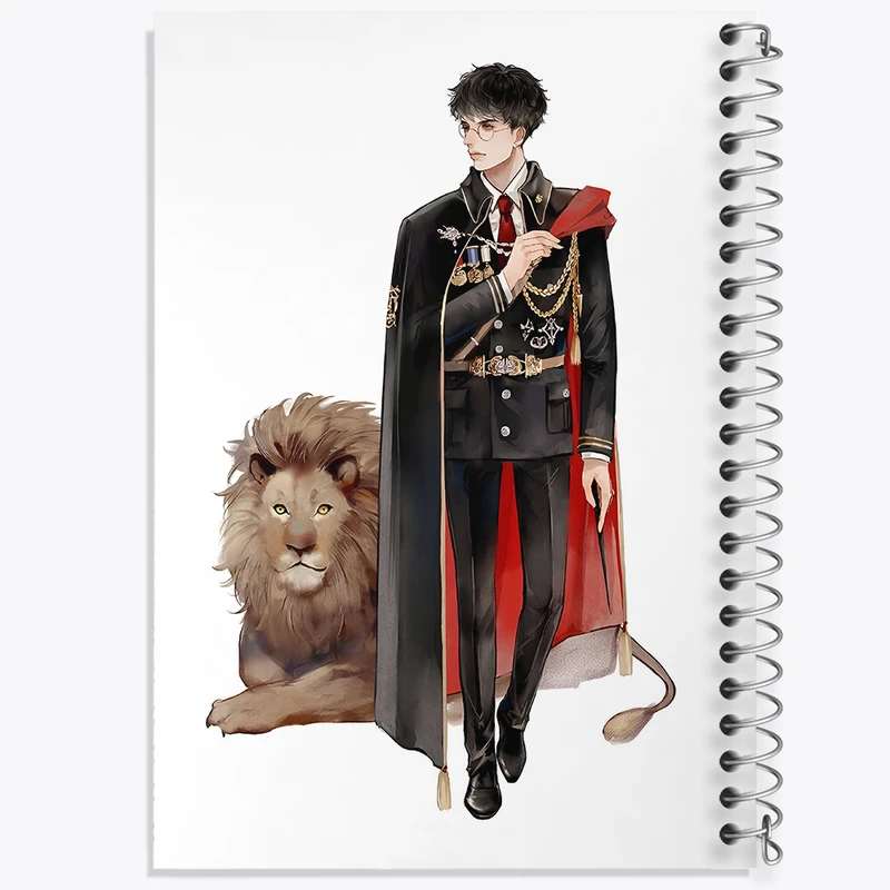 دفتر نقاشی 50 برگ خندالو طرح هری پاتر (Harry Potter) کد N2446