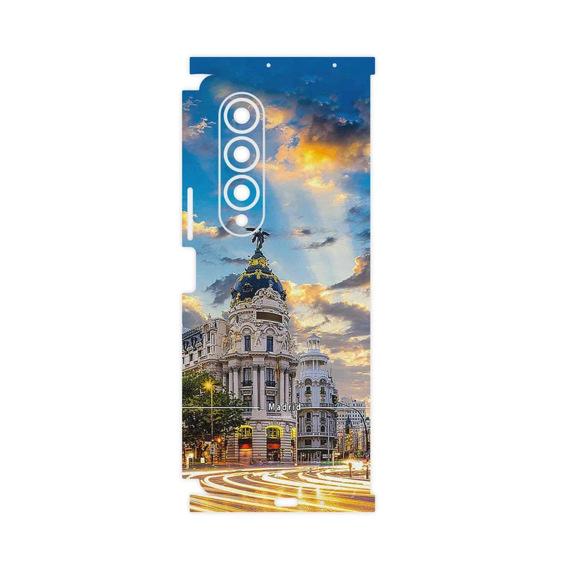 برچسب پوششی ماهوت مدل City of Madrid-FullSkin مناسب برای گوشی موبایل سامسونگ Galaxy Z Fold4
