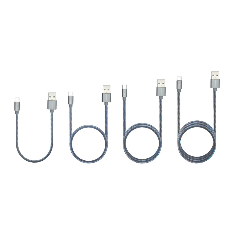  کابل تبدیل USB به USB - C کلومن مدل DK - 19 مجموعه 4 عددی 