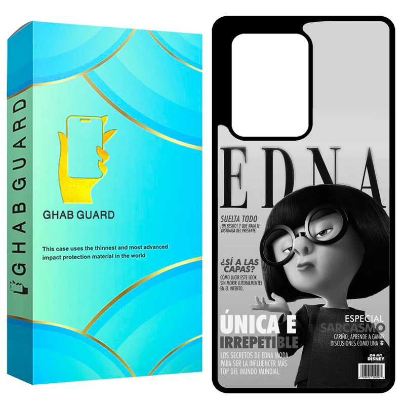 کاور قاب گارد طرح Edna مدل GCHPS20U مناسب برای گوشی موبایل سامسونگ Galaxy S20 Ultra 4G / Galaxy S20 Ultra 5G