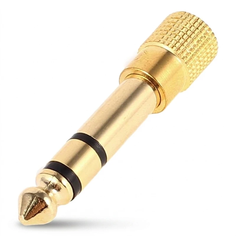مبدل 3.5mm به 6.35mm صدا مدل GOLD