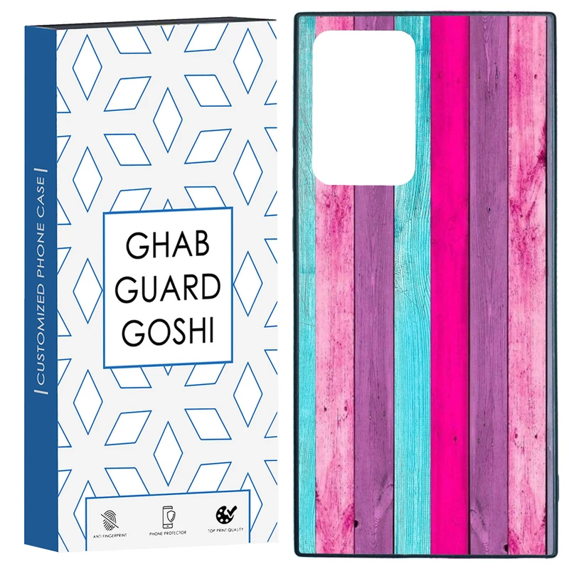 کاور قاب گارد گوشی طرح چوب رنگی کد TPU-253 مناسب برای گوشی موبایل سامسونگ Galaxy Note 20 Ultra