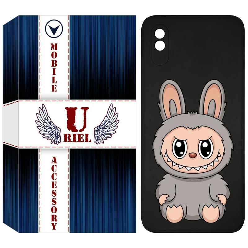 کاور یوریل قاب مدل KSH کد 142 طرح عروسک لبوبو مناسب برای گوشی موبایل شیائومی Redmi 9A / 9AT
