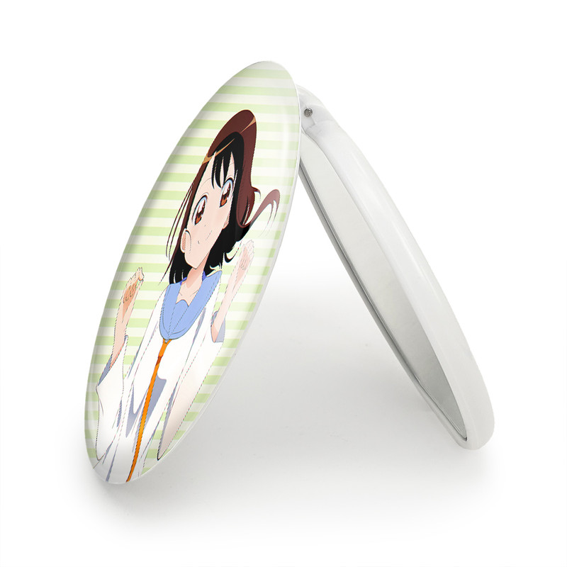 آینه جیبی خندالو طرح اونودرا انیمه عشق دروغین مدل تاشو کد 17138 آینه جیبی خندالو طرح اونودرا انیمه عشق دروغین مدل تاشو کد 17138