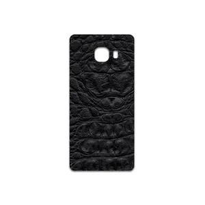 MAHOOT Black-Crocodile-Leather Cover Sticker for Samsung Galaxy C5