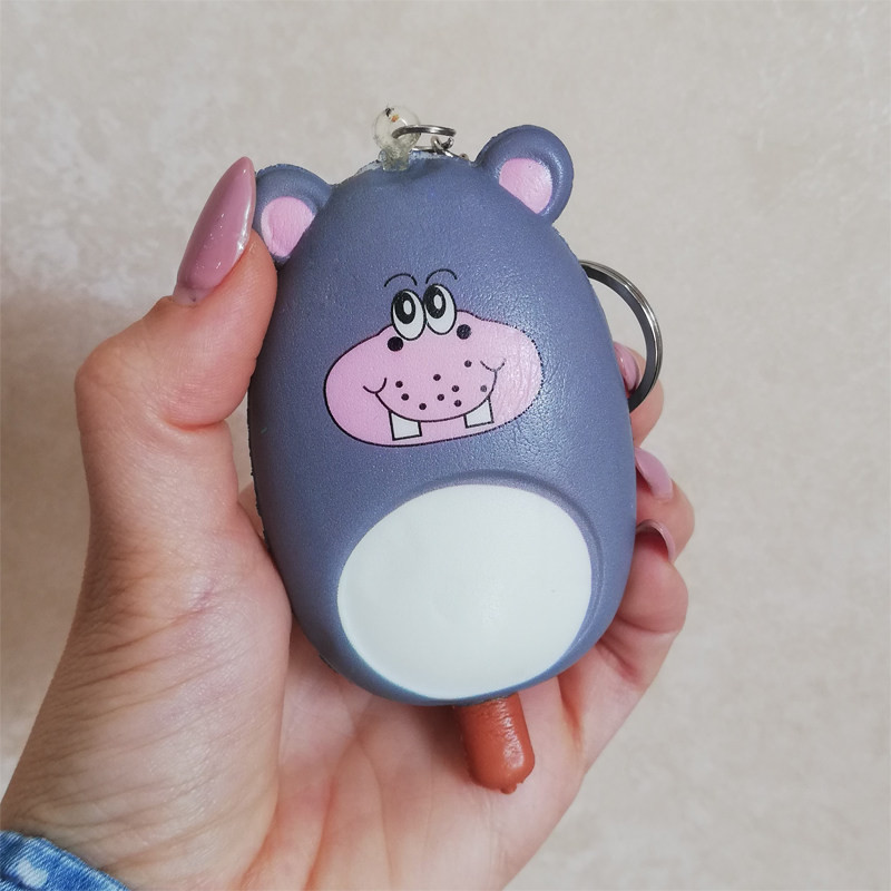 جاکلیدی دخترانه مدل اسکوییشی اسب آبی