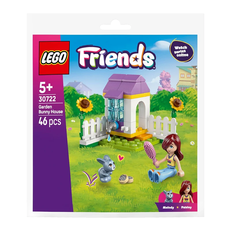 لگو 46 تکه سری فرندز مدل Garden Bunny House کد 30722