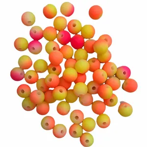 مهره دستبند مدل مخملی شبرنگ کد 135 بسته 60 عددی