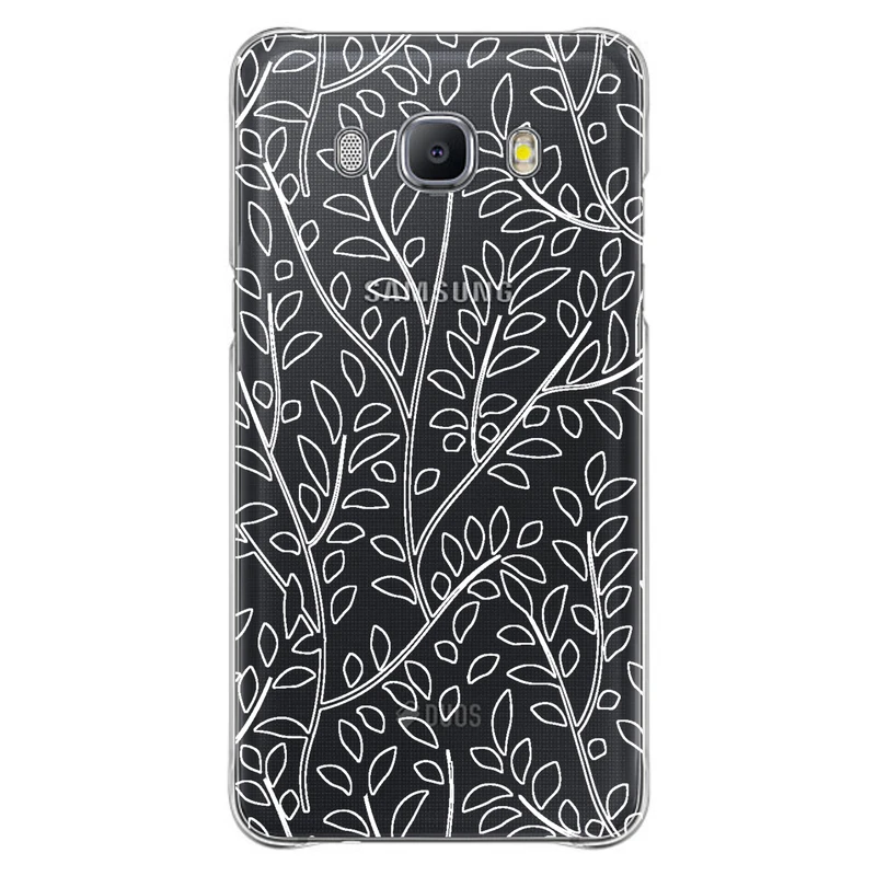 کاور مگافون طرح برگ مدل C45-W مناسب برای گوشی موبایل سامسونگ Galaxy J5 2016 / J510