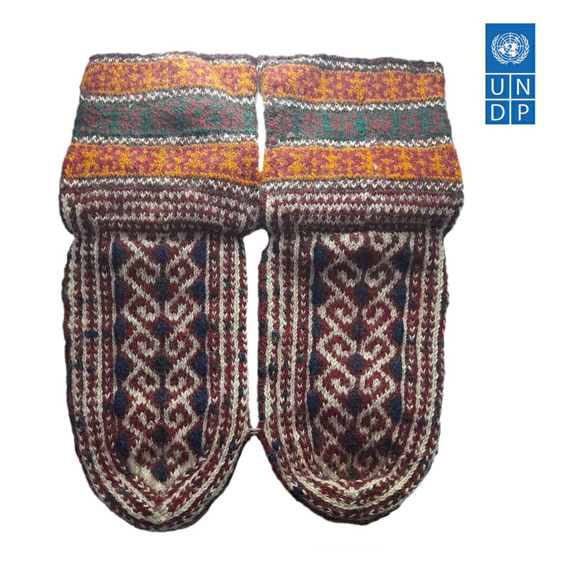 جوراب دست دوز مردانه مدل سنتی