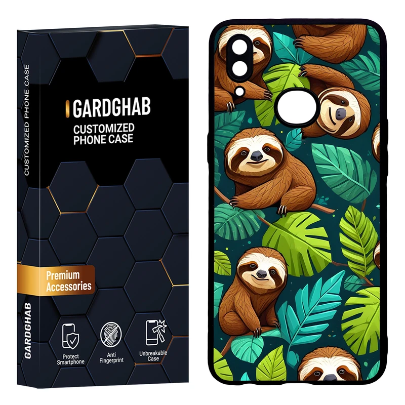 کاور گارد قاب مدل دور ژله ای هنری مناسب برای گوشی موبایل سامسونگ Galaxy A10s