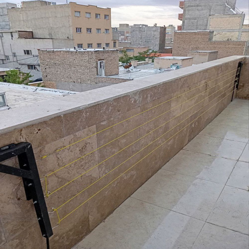 بند رخت دیواری مدل تاشو بسته 2 عددی