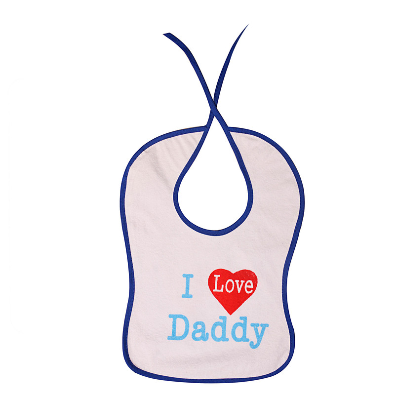 پیش بند نوزادی مدل I Love Daddy