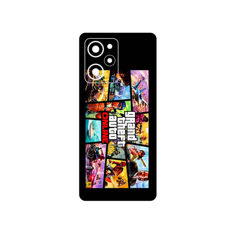 برچسب پوششی ماهوت مدل GTA Online Game Series مناسب برای گوشی موبایل شیائومی Poco X5 Pro