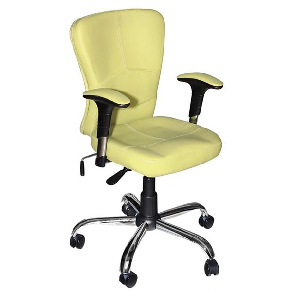 صندلی اداری نوین سیستم مدل 422T چرمی
