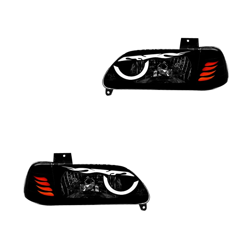 چراغ جلو خودرو گروه پژوهش صنعت مدرن مدل Angry-W مناسب برای پراید بسته دو عددی