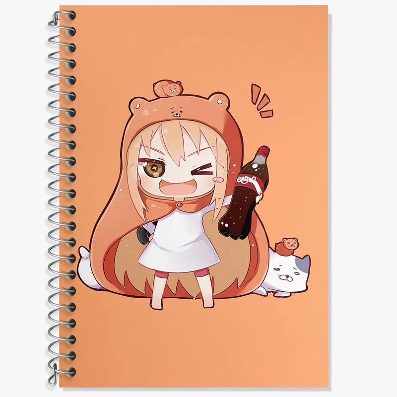 دفتر لغت 50 برگ خندالو مدل دوما اومارو انیمه اوماروچان Umaru Chan کد 18476