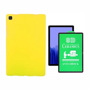 کاور مدل CRM-T505 مناسب برای تبلت سامسونگ Galaxy Tab A7 / T505 به همراه محافظ صفحه نمایش
