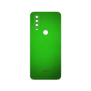MAHOOT Metallic-Green Cover Sticker for motorola One Action