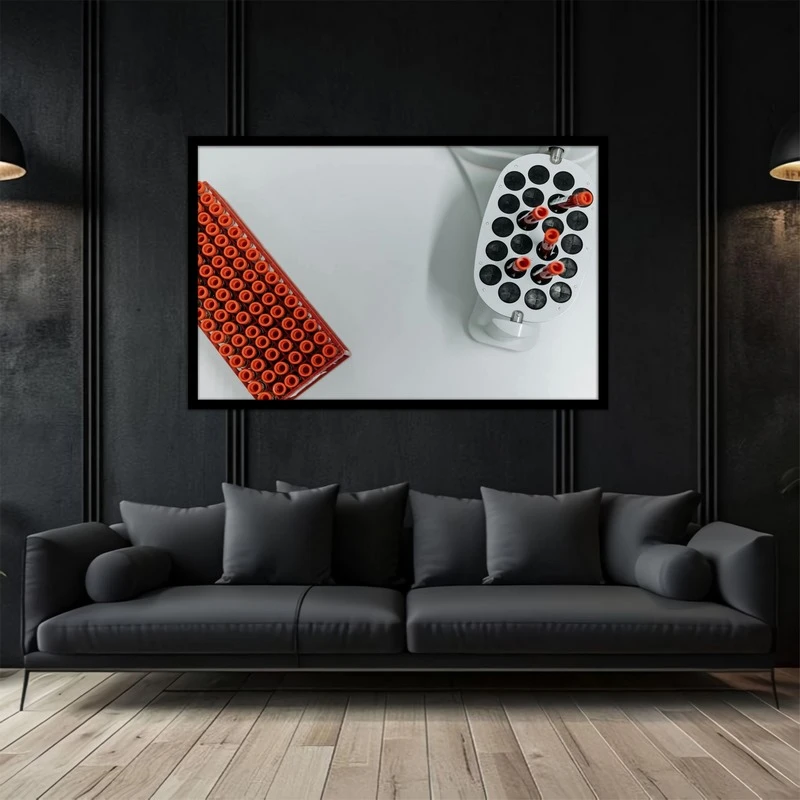 تابلو بکلیت طرح ازمایش خون و تجهیزات ازمایشگاه مدل B-bu5304