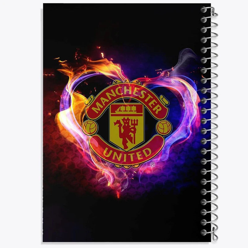 دفتر لیست خرید 50 برگ خندالو طرح باشگاه منچستر یونایتد کد 26487