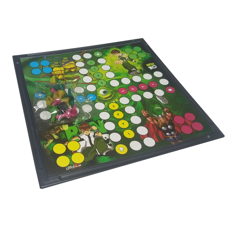 بازی فکری مدل منچ و شطرنج کد BEN10