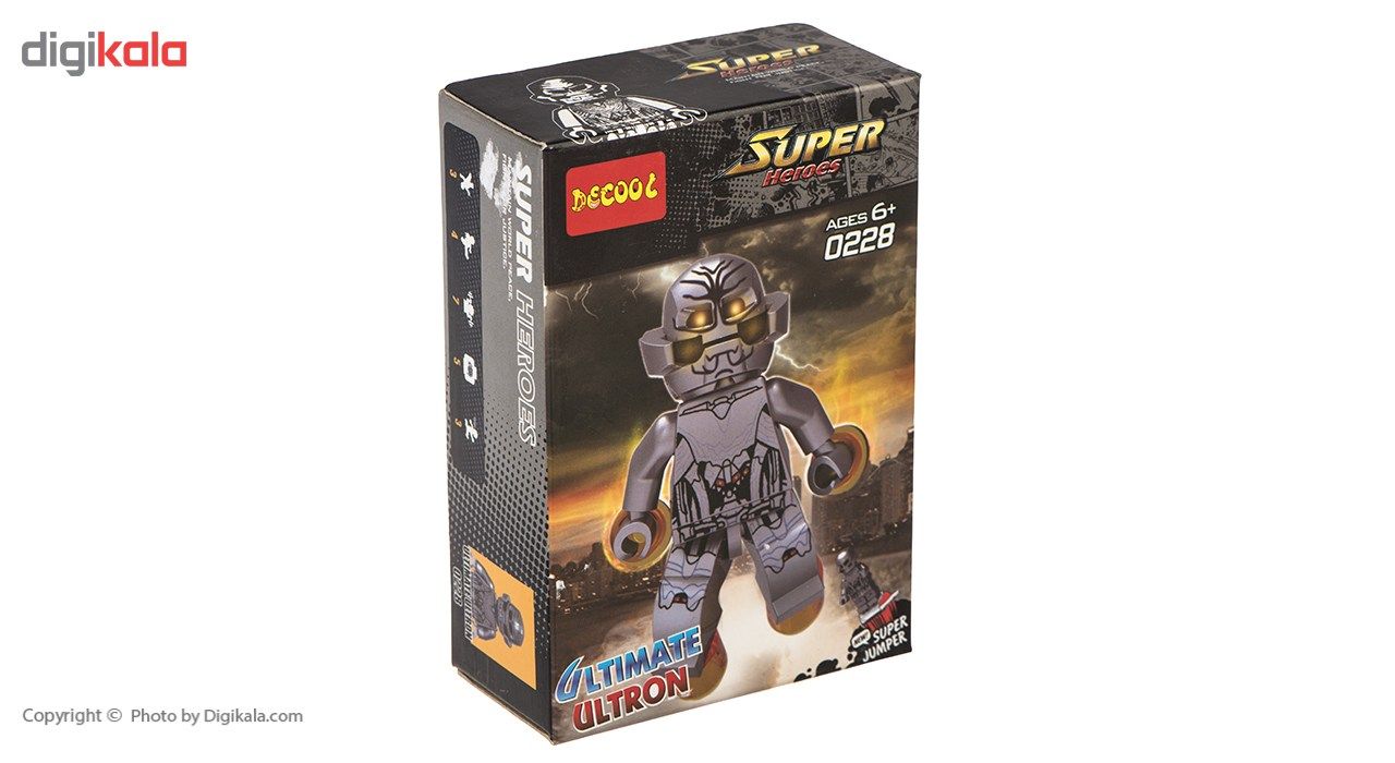 ساختنی دکول مدل Super Heroes 0223-0228 بسته 6 تایی