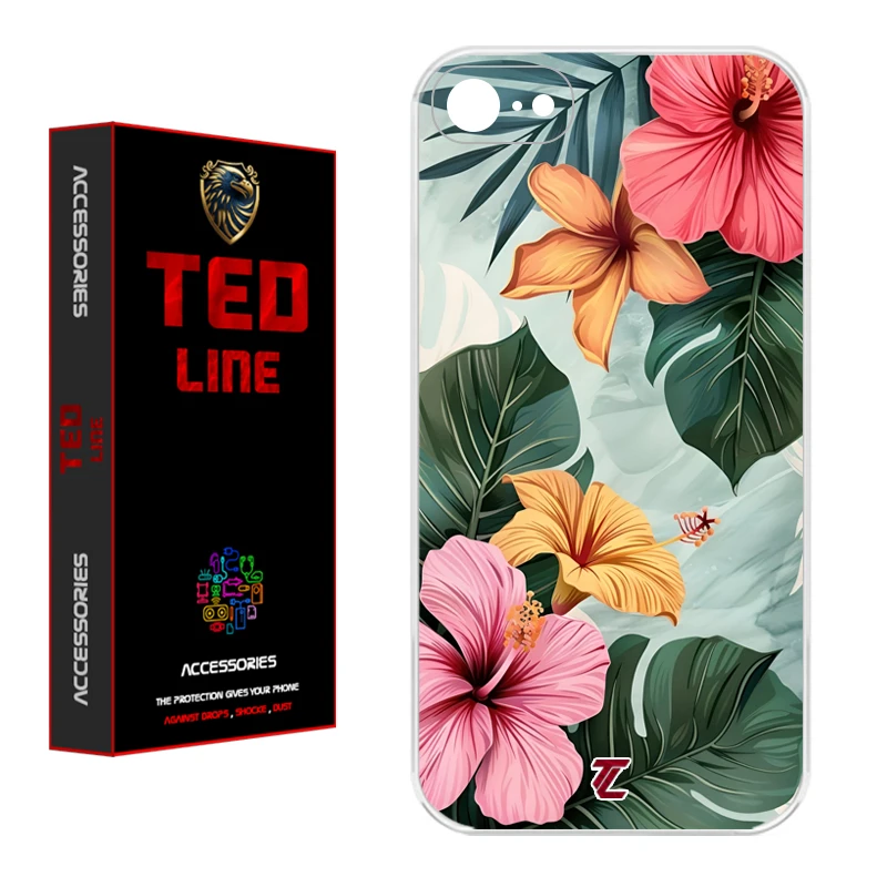 کاور تدلاین طرح گل وحشی کد 1142 مناسب برای گوشی موبایل اپل Iphone 7 / 8 / SE 2020