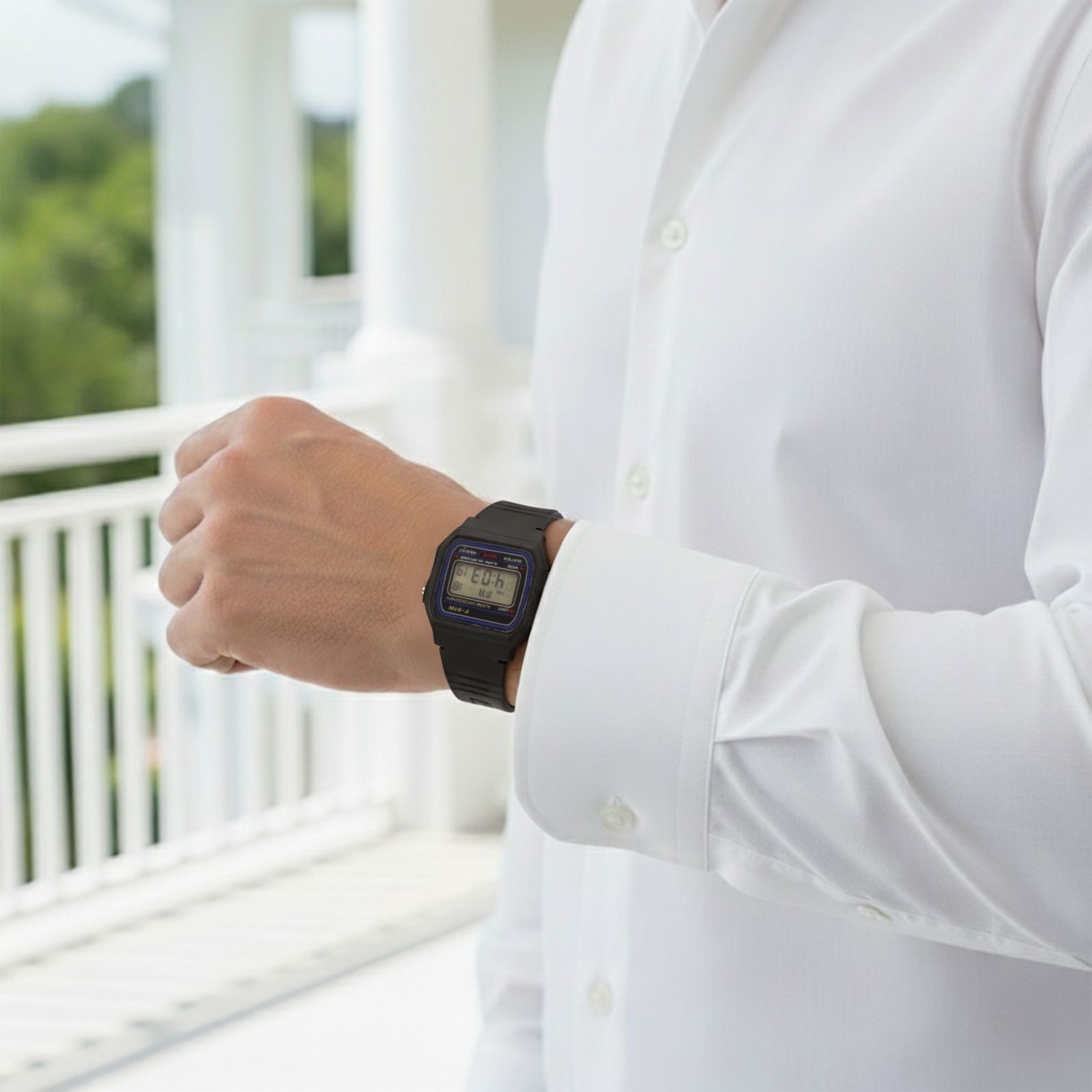 ساعت مچی دیجیتال مدل 91s - - 8