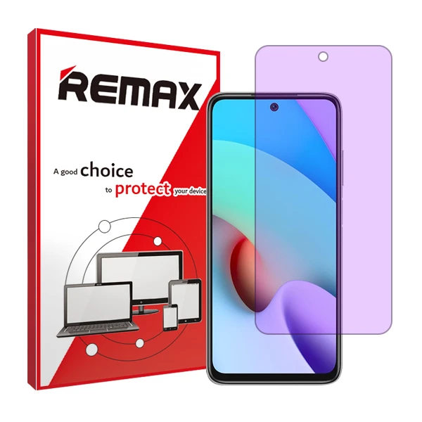 محافظ صفحه نمایش ضد اشعه بنفش ریمکس مدل HyPRL مناسب برای گوشی موبایل شیائومی Redmi 10