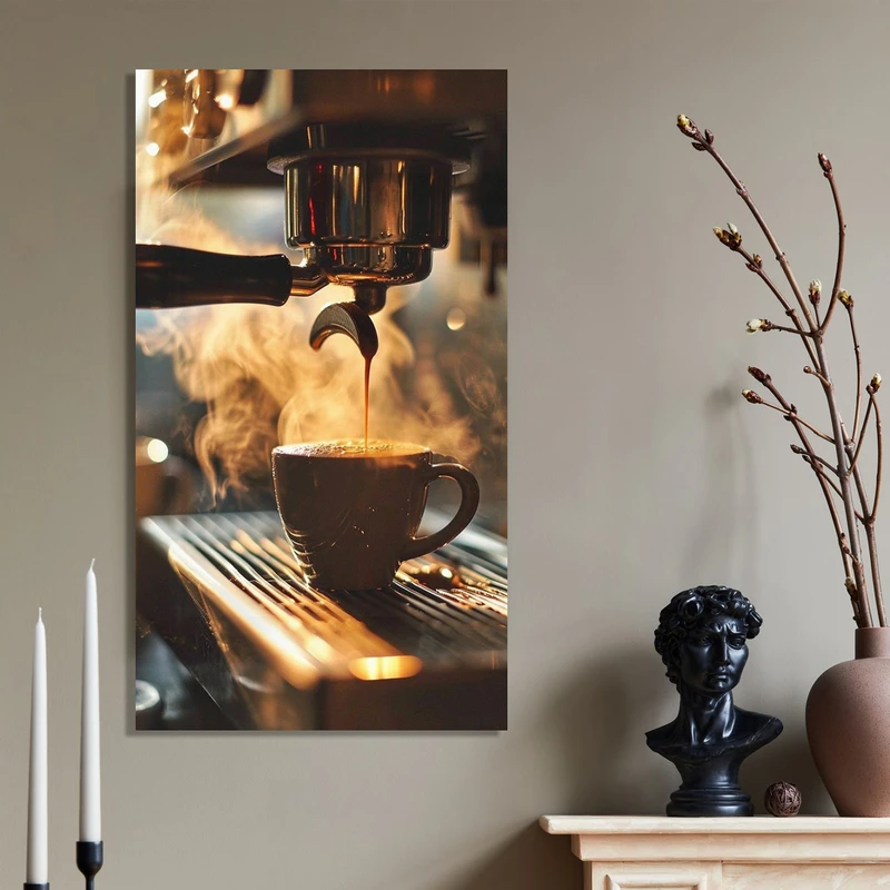 تابلو شاسی مدل کافه قهوه کد C27989