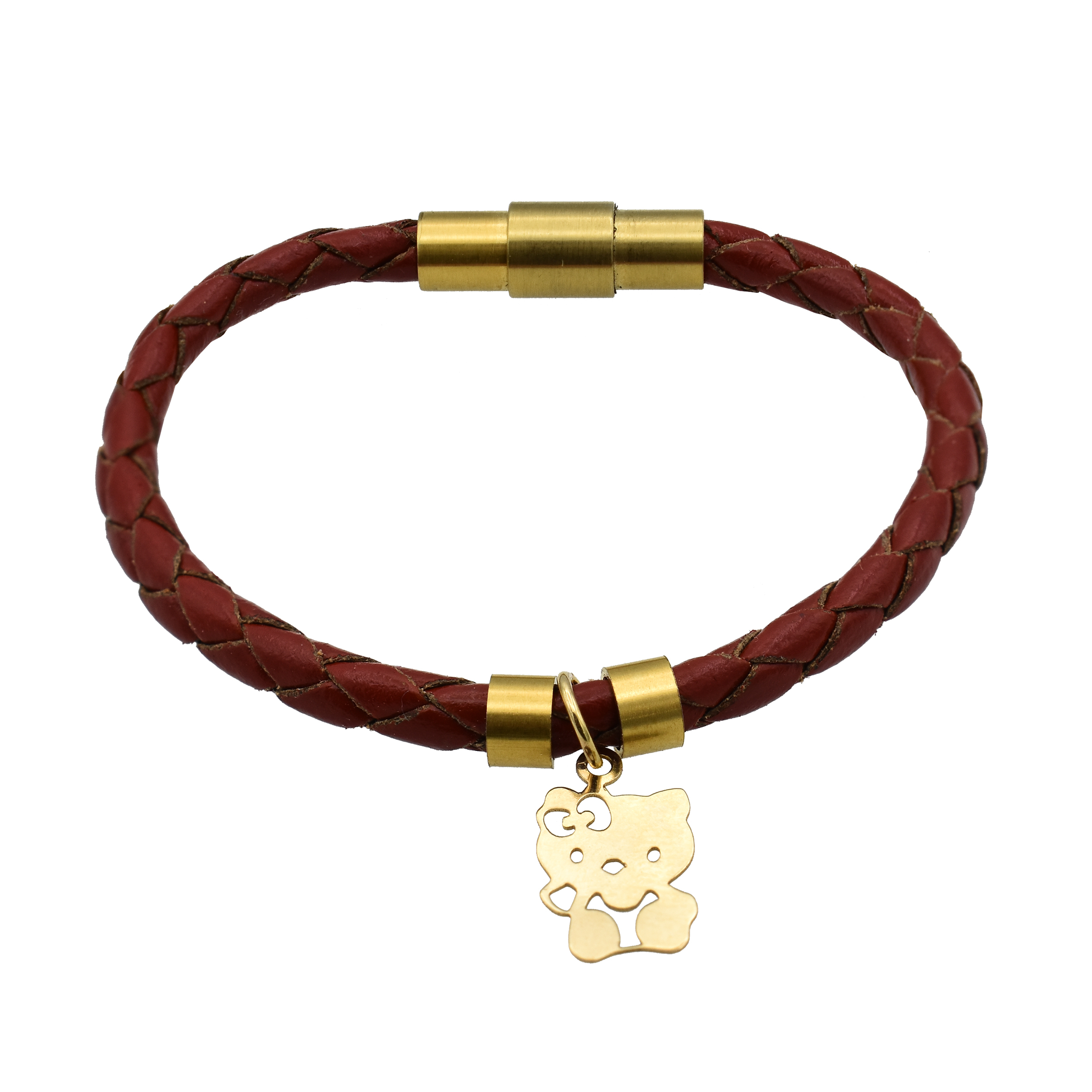 دستبند طلا 18 عیار دخترانه مدل کیتی P318