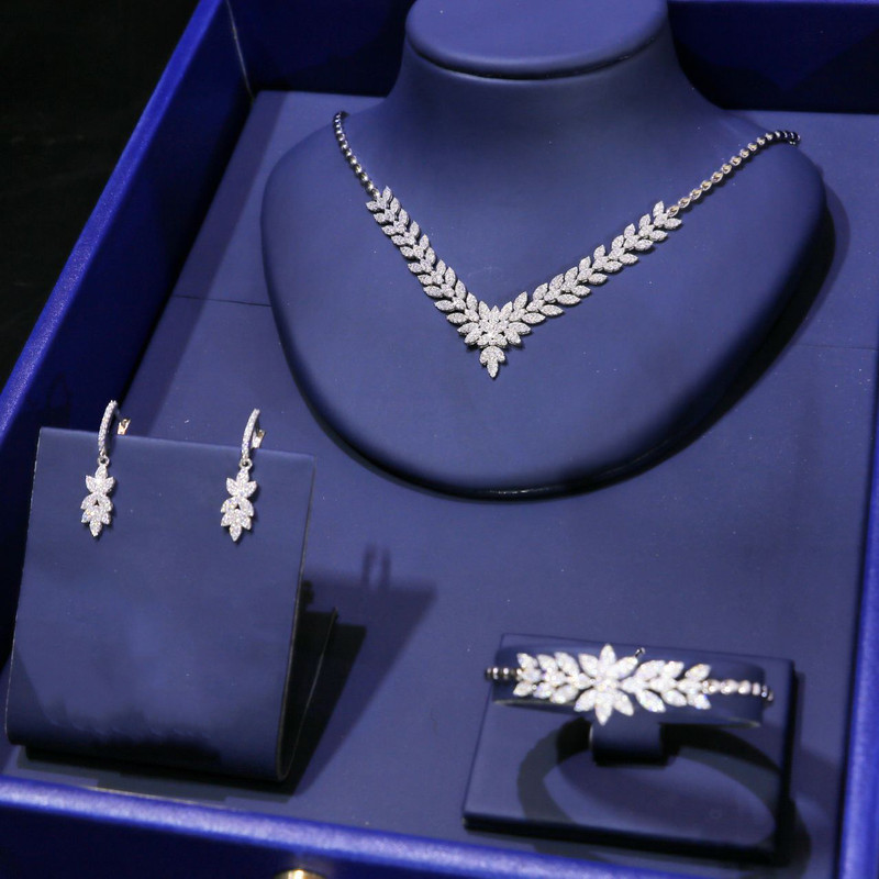 نیم ست نقره زنانه مدل 20010