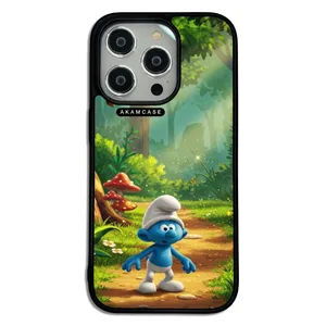 AKAM AMC-WA14PRO-SMURFS-7 Cover For Apple iPhone 14 Pro