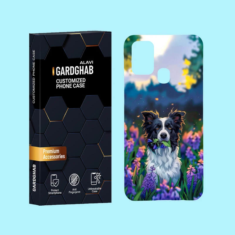 کاور گارد قاب علوی مدل هنری مناسب برای گوشی موبایل سامسونگ Galaxy M31