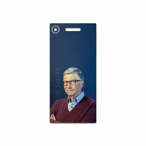 MAHOOT Bill Gates Cover Sticker for Sony Xperia XZ1