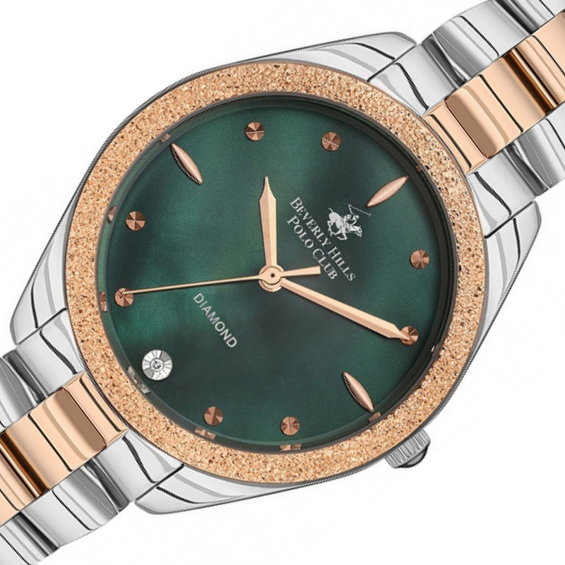 ساعت مچی عقربه ای زنانه بورلی هیلز پولو کلاب مدل BP3564C.570