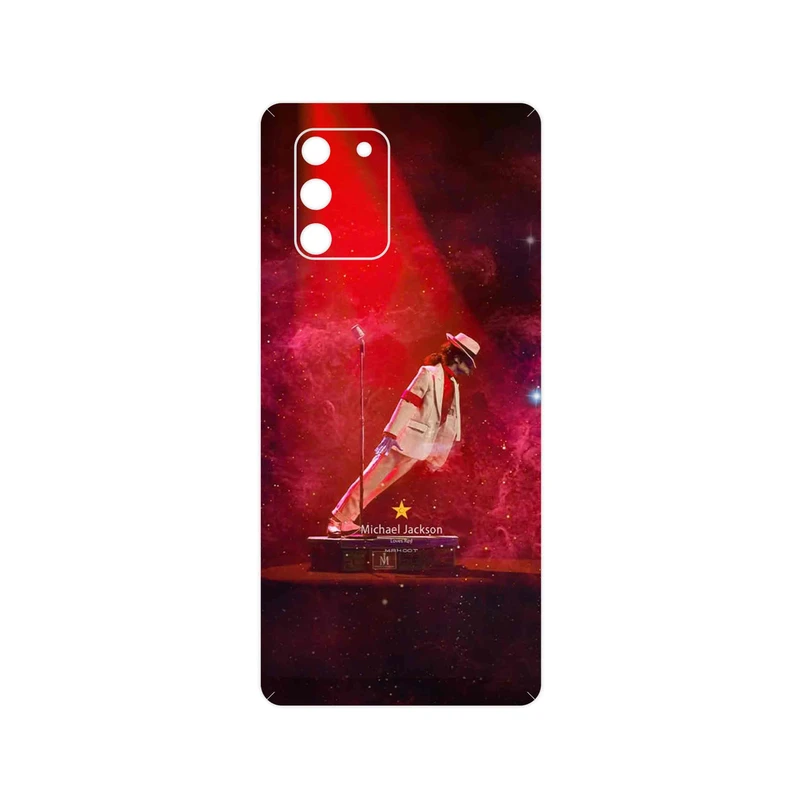 برچسب پوششی ماهوت مدل Michael Jackson مناسب برای گوشی موبایل سامسونگ Galaxy S10 Lite
