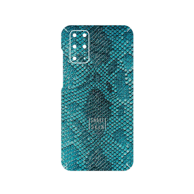 برچسب پوششی ماهوت مدل Blue Snake Skin مناسب برای گوشی موبایل سامسونگ Galaxy S20 Plus