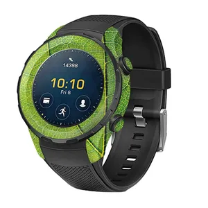 MAHOOT Leaf-Texture Cover Sticker for Huawei Watch 2 Smartwatch