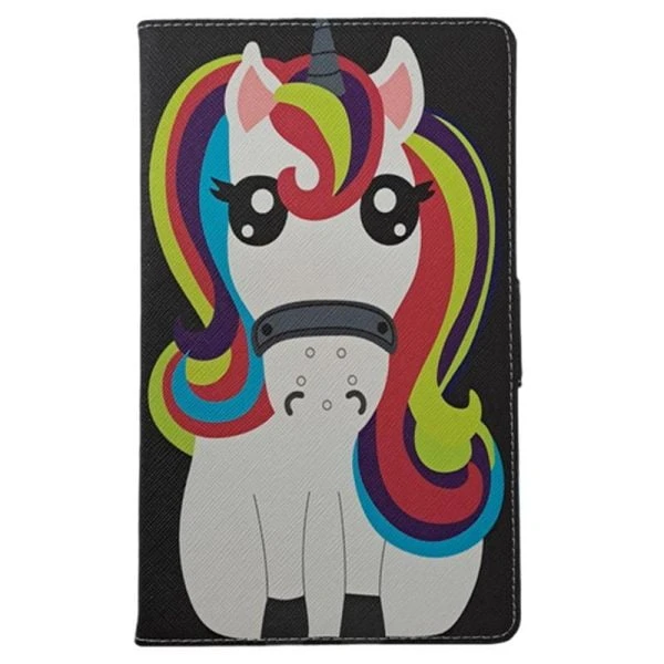 کیف کلاسوری طرح یونیکورن مناسب برای تبلت سامسونگ GALAXY Tab A8 (T290-T295)