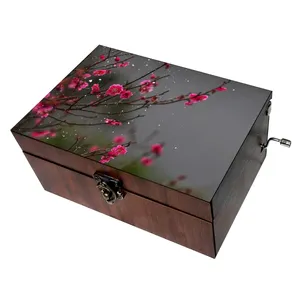 جعبه موزیکال مدل گل کد B351 