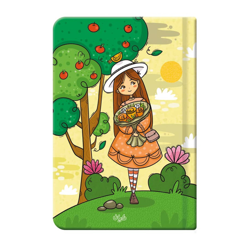 دفتر یادداشت ۱۲۰ برگ دایان مدل اروپایی طرح امیلی 4