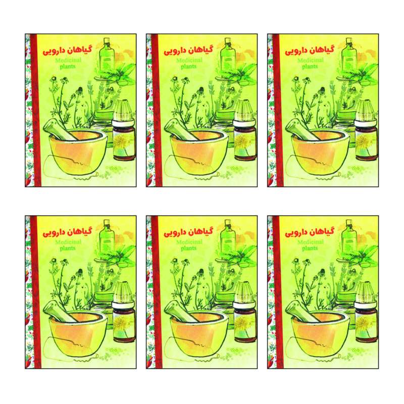 تقویم جیبی سال 1401 طرح گیاهان دارویی بسته 6 عددی