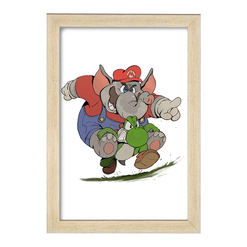 تابلو خندالو مدل (Mario) بازی سوپر ماریو کد 31526