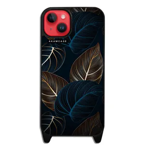 AKAM AMCWLA15PLUS-LEAVES8 Cover For Apple iPhone 15 Plus