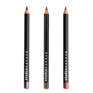 مداد لب استودیو میکاپ مدل Natural Glow مجموعه 3 عددی