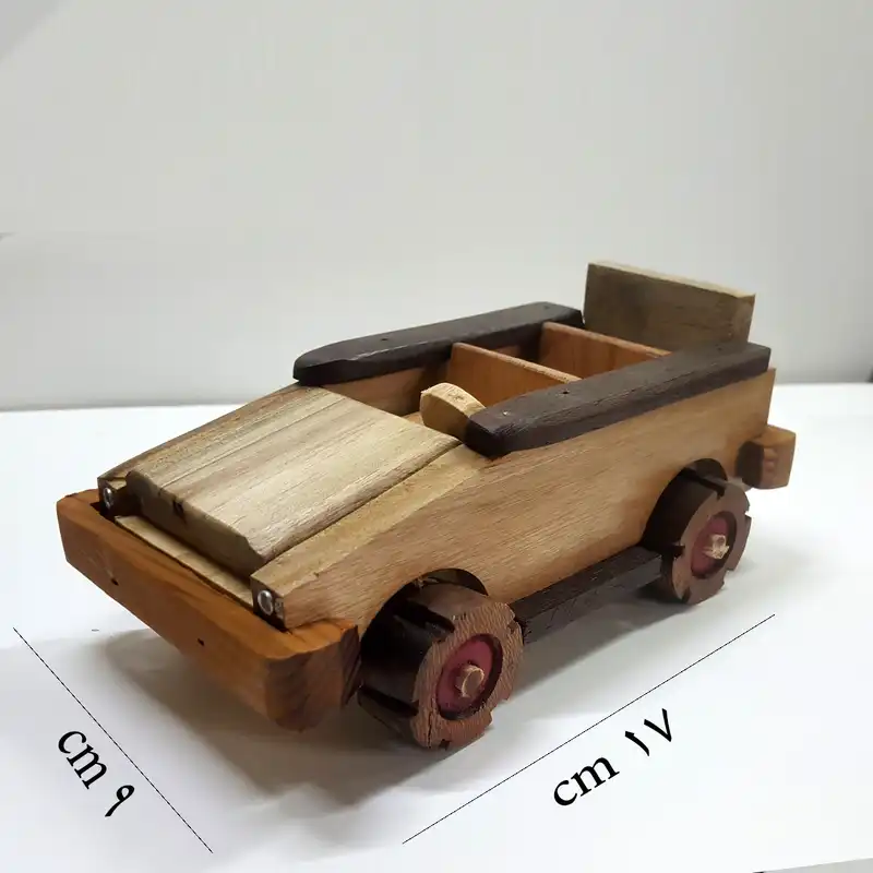 اسباب بازی چوبی طرح ماشین کلاسیک مدل AS 151